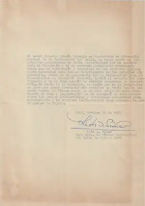 1979 - Biografía de Alberto Guzmán Naranjo