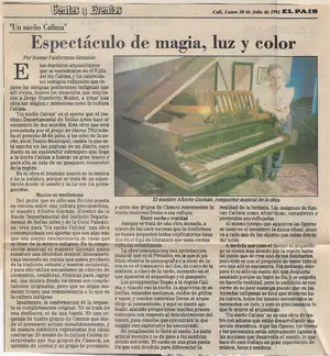 1992 - Un sueño calima espectaculo de luz y color