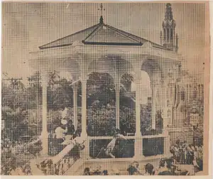 Foto de un concierto dirigido por Alberto Guzmán Naranjo