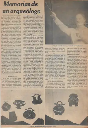 Memorias de un arqueologo. Alberto Guzmán Naranjo